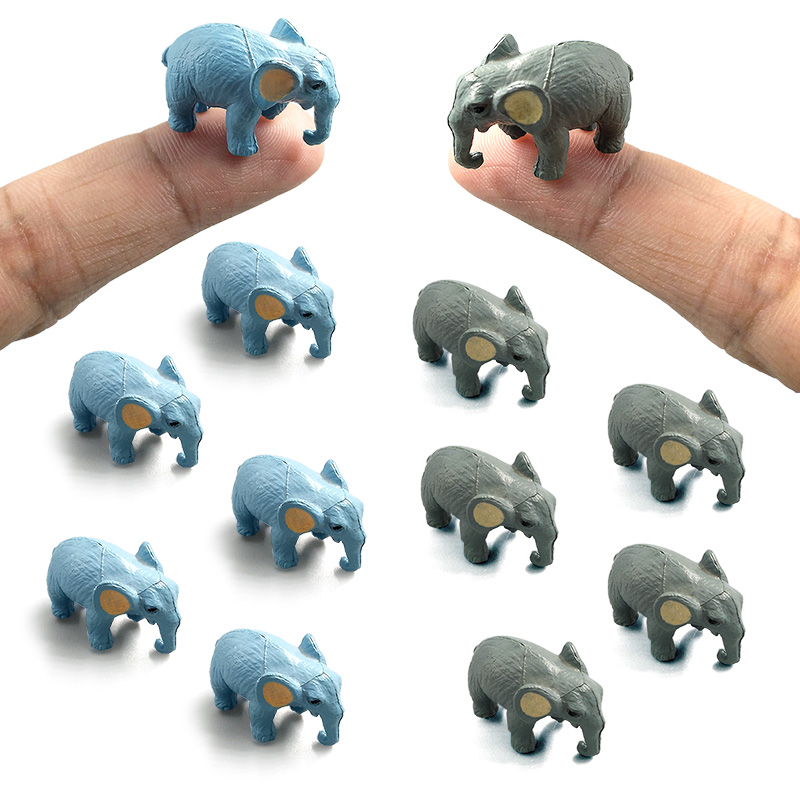 Bonsai Garden In Japan - 10Pcs Small Elephant Bonsai Figurine Diy