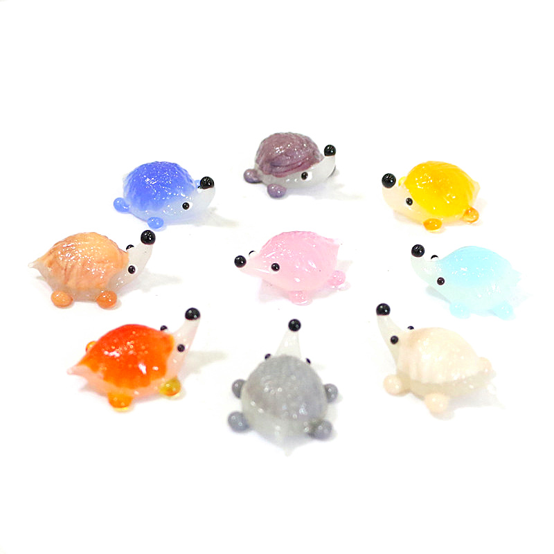 Handmade Mini Glass Hedgehog F - огляд і ціна Bonsai Garden In Japan