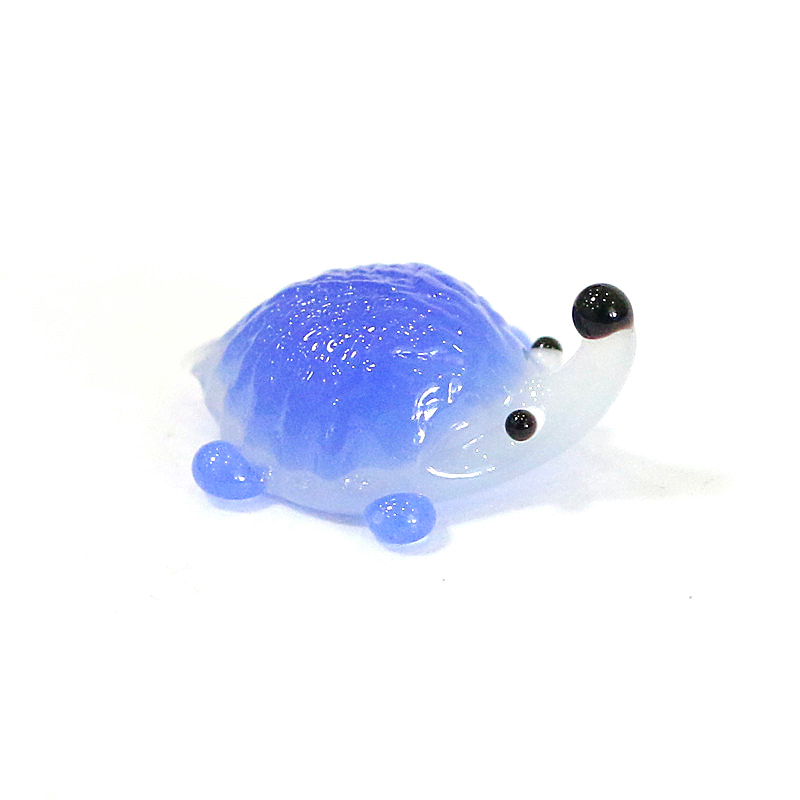 Handmade Mini Glass Hedgehog F - огляд і ціна Bonsai Garden In Japan