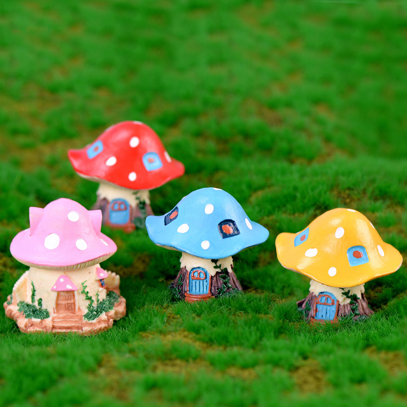 1PC Kawaii Garden Mini Mushroo - огляд і ціна Bonsai Garden House