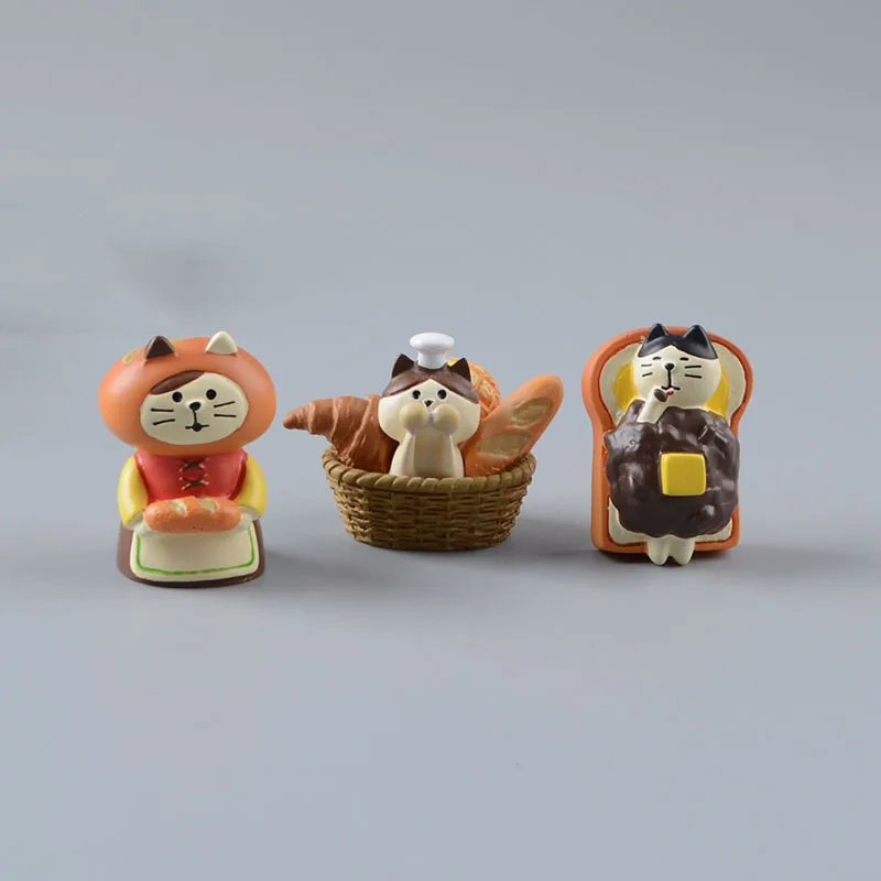 Zakka Style Cartoon Cat Bread  - огляд і ціна Bonsai Garden In Japan