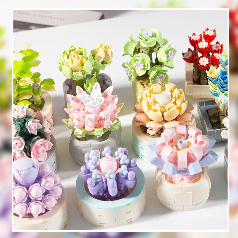 DIY MOC Potted Plants Succulen - огляд і ціна Bonsai Garden Experts
