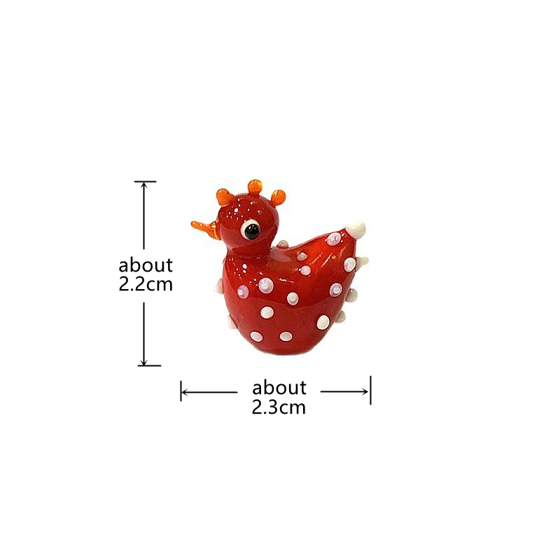 2PCS Handmade Cute Glass Chick - огляд і ціна Bonsai Garden In Japan