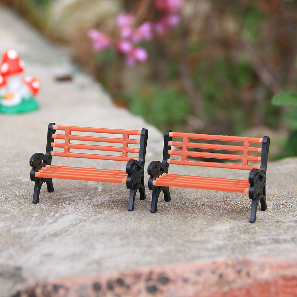 1PC Resin Miniature Bench Stoo - огляд і ціна Bonsai Garden House